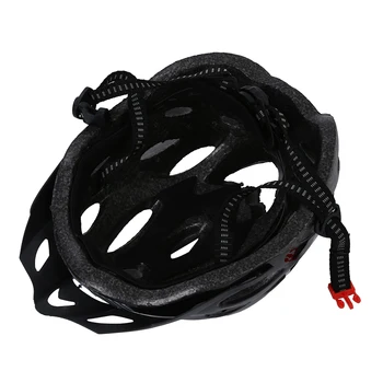 Черен сив велосипеден шлем Планински велосипеди шлем за мъже, жени, младежи нова