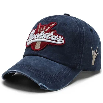 Шапки за мъже бейзболна шапка измити памук сезон свободно време Cap възстановяване на предишното положение хип-хоп вградена капачка шапки за жени индустрия Cap