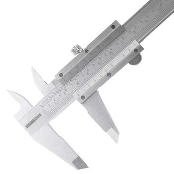 Штангенциркуль висока точност Верньерный Толщиное тялото маштаб лазер Высокуглеродистая стомана Вковка чрез измерване на сграда инструмент ръчни ножове