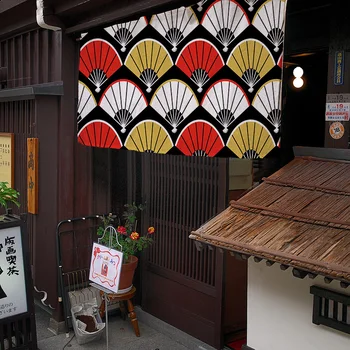 Японски стил виси завеса на вратата на ресторанта главата къса завеса магазин половината на завесата кухня направи си САМ украса за доставка