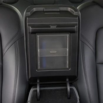 1 бр автомобили, централна конзола организатор подлакътник мини кутия за съхранение на Tesla Model 3 Model Y аксесоари, автомобили и аксесоари за интериора на колата