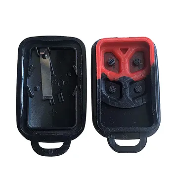 10 бр./лот подмяна на ключа на автомобила калъф за Бразилия Controle Positron Alarm Remote Key Shell 5 Button Remote Case With Key Pad