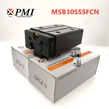 10шт оригинален тайвански PMI MSB30S MSB30S-N MSB30SSSFCN линейна употреба слайдер каретка блок за CO2 лазерен CNC рутер