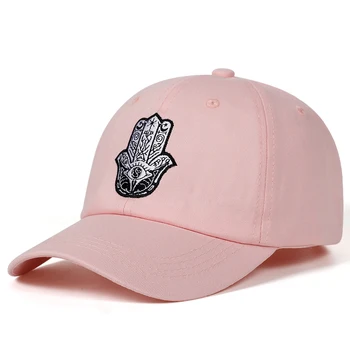 2018 new Hamsa Dad Hats бейзболна шапка бродирани регулируема възстановяване на предишното положение памук унисекс хип хоп татко шапка Bone Garros