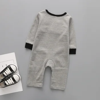 2018 New Spring Baby Boys Rompers Cartoon Сладко Long Sleeve Cotton Anima гащеризон дрехи за новородено, Бебешки дрехи облекло BC1685-1