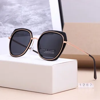 2020 нови дамски включване на пилотните слънчеви очила ретро луксозни маркови италиански дизайнерски мъжки нюанси на цветни лещи секси дамски слънчеви очила кутии
