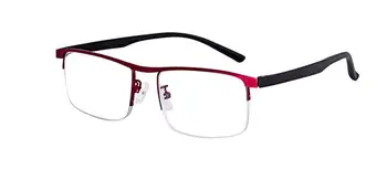2020 нови мультифокальные прогресивни очила за четене на Мъже, Жени анти син UV Пресбиопические очила полукадра автоматична корекция на