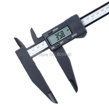 300 mm 12 инча LCD дисплей на цифров електронен въглеродни влакна штангенциркуль Калибър микрометър инструмент за измерване Гама от цифрови calipers
