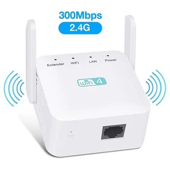300M Wifi Repeater Booster Wireless Range Extender 2.4 GHz Wi-Fi усилвател на сигнала антена с усилвател на сигнала точка за достъп