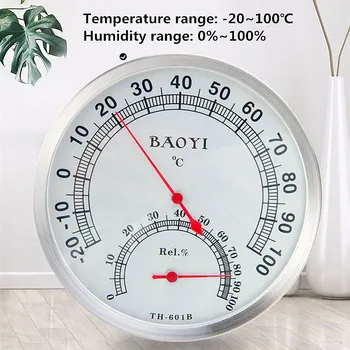 4 вида използвана баня термометър, влагомер, така че стаята, сауна двойка повод неръждаема стомана термометър за стая, сауна и сауна, закрит подови
