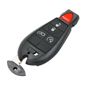 4 + паника 5 бутона keyless entry дистанционно 433MHZ ключ с чип PCF7941 за Chrysler 300, Dodge Charger FCC ID: M3N5WY783X/ IYZ-C01C