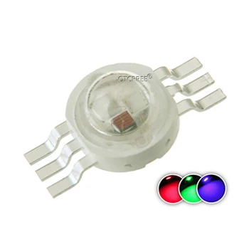 50pcs 1w LED 3w High Power Chip LED, RGB Red Green Blue Yellow Cold White Nature White Warm White Light Source