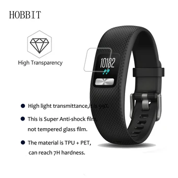 5Pack за Garmin Vivofit 4 Sport smart Wristband взривозащитен протектор на екрана Smart Bracelet филм Anti-Scratch за vivofit4