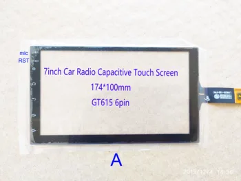 7 инчови чувствителни на допир сензори Capaivitve Дигитайзеры за Hyundai KIA SPORTAGE Volkswagen Car Radio Univesal GT911 6pin 174*100 175*97мм
