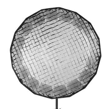 85 см клетъчна мрежа за Selens QR Parabolic Beauty Dish Softbox найлон сгъваема плат