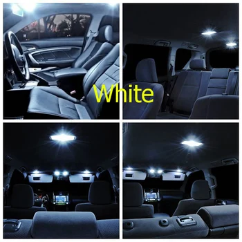 9шт ледено синьо-бял led осветление на интериора пакет комплект за Toyota Corolla 2012-карта купол регистрационен номер светлина Toyota-EF-07