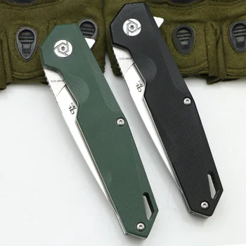CH1047-G10 високо качество на Флипер сгъваем нож D2 острието G10 дръжка открит къмпинг, лов pocke плодови ножове EDC инструменти за оцеляване