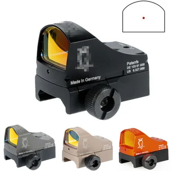 CQC Tactical Еърсофт Holographic Оптика DOCTER Reflex Red Dot Sight Rail Mount Base ловен пистолет мерник на пушка
