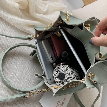 DAUNAVIA верига наплечная чанта известен дизайнер нитове диагонал на пакет дамски лукс рамото диагонал на пакет чанти за жени 2019