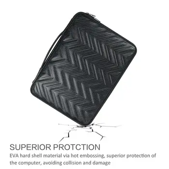 DOMISO 10 13 14 15,6-инчов ударопрочная водоустойчива чанта за лаптоп с дръжка защитен калъф е съвместим