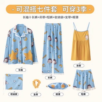 JRMISSLI пижами и комплекти от памук печат голям размер Дама пижами Дамски пижами костюм на домашна облекло пижами Femme