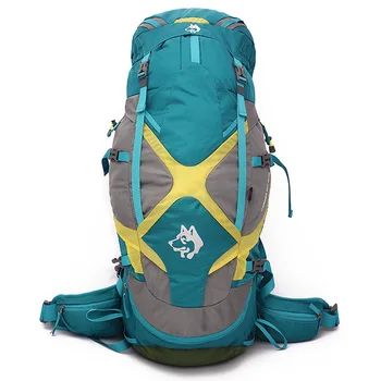 JungleKing new outdoor professional mountaineering bag waterproof movement large capacity backpack 65L travel men women backpack