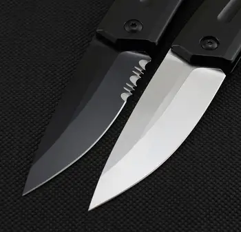 K 7200 сгъваем джобен открит къмпинг ловен нож D2 острието алуминиева дръжка тактическа програма за оцеляване плодови ножове EDC инструменти
