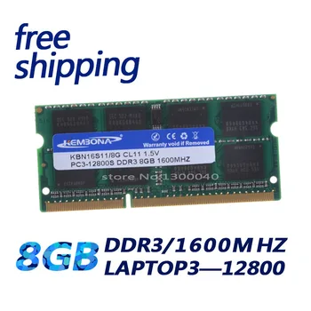 KEMBONA нов лаптоп чипове памет RAM DDR3 1600 8G 1.5 V PC3-12800 лаптоп памет се поддържат от всички съвместими