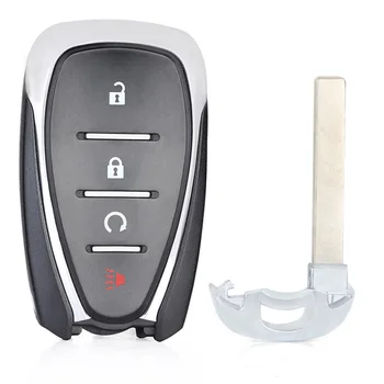 KEYECU Smart Remote Control Car Key Shell Case With 4 5 Button - FOB for Chevrolet Malibu Cruze Spark Cmaro Equinox Болт EV Trax