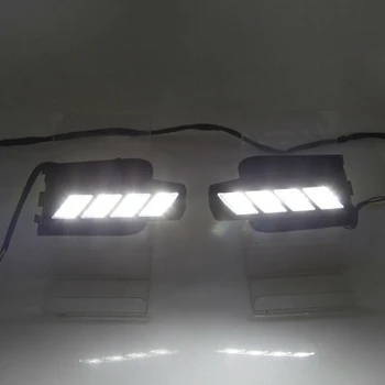 LED DRL указател на завоя сигнал дневни фарове за Toyota Prado 03-07