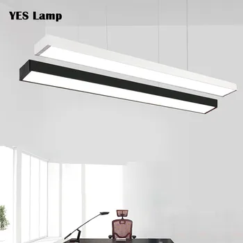LED Modern Ceiling Light Lamp dimmable Surface Mount Rectangleindustrial wind Lighting Fixture Спалня Хол и офис осветителни тела