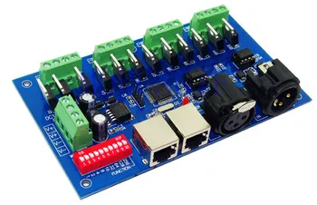 Led светлини с постоянно развиващите регулатор DMX512 анод печки напрежение ток на общ дешифратор WS-DMX-12CH DC12-24V 24A