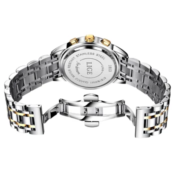 LIGE мъжки часовници Топ луксозна марка пълен стомана водоустойчив Спортен кварцов часовник мъжка мода дата часовник хронограф Relogio Masculino