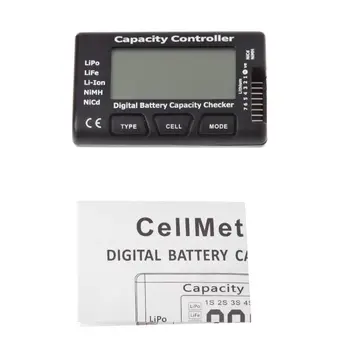 M89cdigital капацитет на батерията Проверка RC CellMeter 7 за LiPo LiFe Li-ion NiMH Nicd