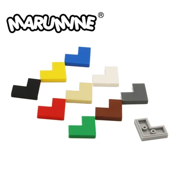 Marumine 14719 плосък ъгъл плочки 1 x 2 x 2 строителни блокове част на MOC хоби сглобяване на модели-комплект малки играчки строителни тухли