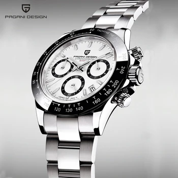 PAGANI DESIGN 2020 нов мъжки часовник Кварцов бизнес часовници мъжки часовници най-добрата марка на луксозни мъжки часовник хронограф Relogio Masculino