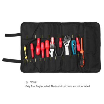 PENGGONG многофункционална чанта за инструменти, дръжки за носене, Оксфорд платно длето ролкови чанти водоустойчив ремонт на дръжките на чантата