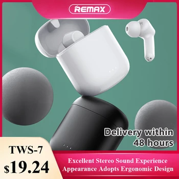 REMAX спортист Спорт безжични слушалки Бягаща слушалки безжични стерео слушалки Bluetooth 5.0 слушалки за музика и разговори Близнаци