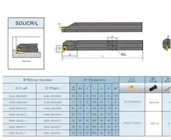 S10K/S12M/S16Q/S20R/S25S/S32T-SDUCR/SDUCRL(07/11) вътрешно дупка струг инструмент на притежателя на струг Расточная планк CNC инструмент