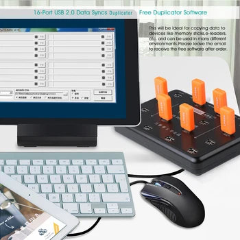 Sipolar 16 порта USB Восъчни хъб за растителна USB-диск TF SD Card Reader, USB Flash Drive тестване е пуснат в производство през