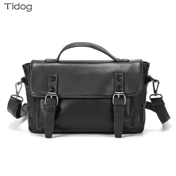 Tidog корейски стил casual кожена мода пощальона чанта на рамото