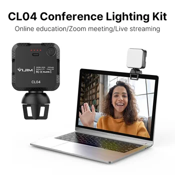 VIJIM CL-01 CL04 лаптоп Selfie LED Video Light конферентна светлина офис Zoom осветление на Живо в Youtube светлина за Macbook Tablet