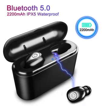X8s 5.0 Bluetooth слушалки 2200mAh IP68 Водоустойчив Спорт TWS безжични слушалки слушалки мини слушалки стерео слушалки за телефон