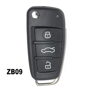 Zb09 универсален KEYDIY KD Smart Key Flip Remote за KD-X2 KD Car Remote Key Replacement Fit над 2000 модели ZB09