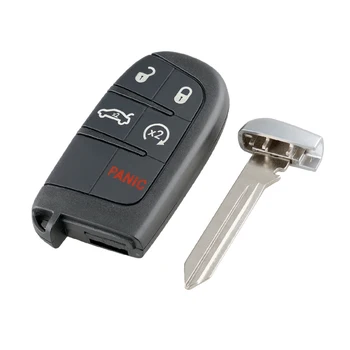 Автомобили Smart Remote Key Fob за 2011 2012 2013 г. Chrysler 300, Dodge Journey 2011 2012 2013 5 бутона 433MHz M3N40821302