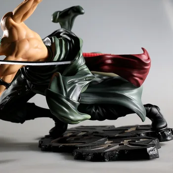 Аниме One Piece Ronoa Niki Светия 3D2Y три ножа призрак нарязани., Изм. Sauron PVC Action Collection Figure Model Gift