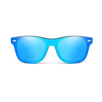 Бамбук в дървена рамка за Мъже, Жени слънчеви очила Моден покритие огледало слънчеви очила ретро нюанси очила с UV400 Oculos Gafas de sol