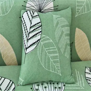 Билката зелен диван калъфи за мека мебел с високо качество на секционни диван калъф за хола популярен с възглавница ъглов диван калъф