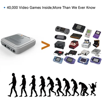 Видеоигровая конзола Arcade Kids Retro Game Emulator Console Pre-install 40000 Games HD, 4K, HDMI Output X-Pro TV/игрова конзола