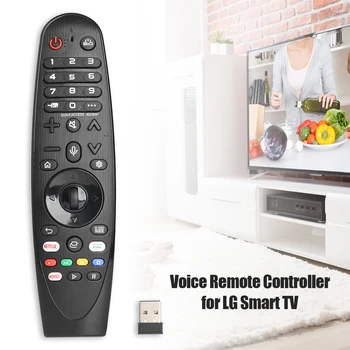 Гласово дистанционно управление аксесоари за гледане на телевизори Smart TV Set география за LG NANO97 NANO91 NANO90 безжичен превключвател